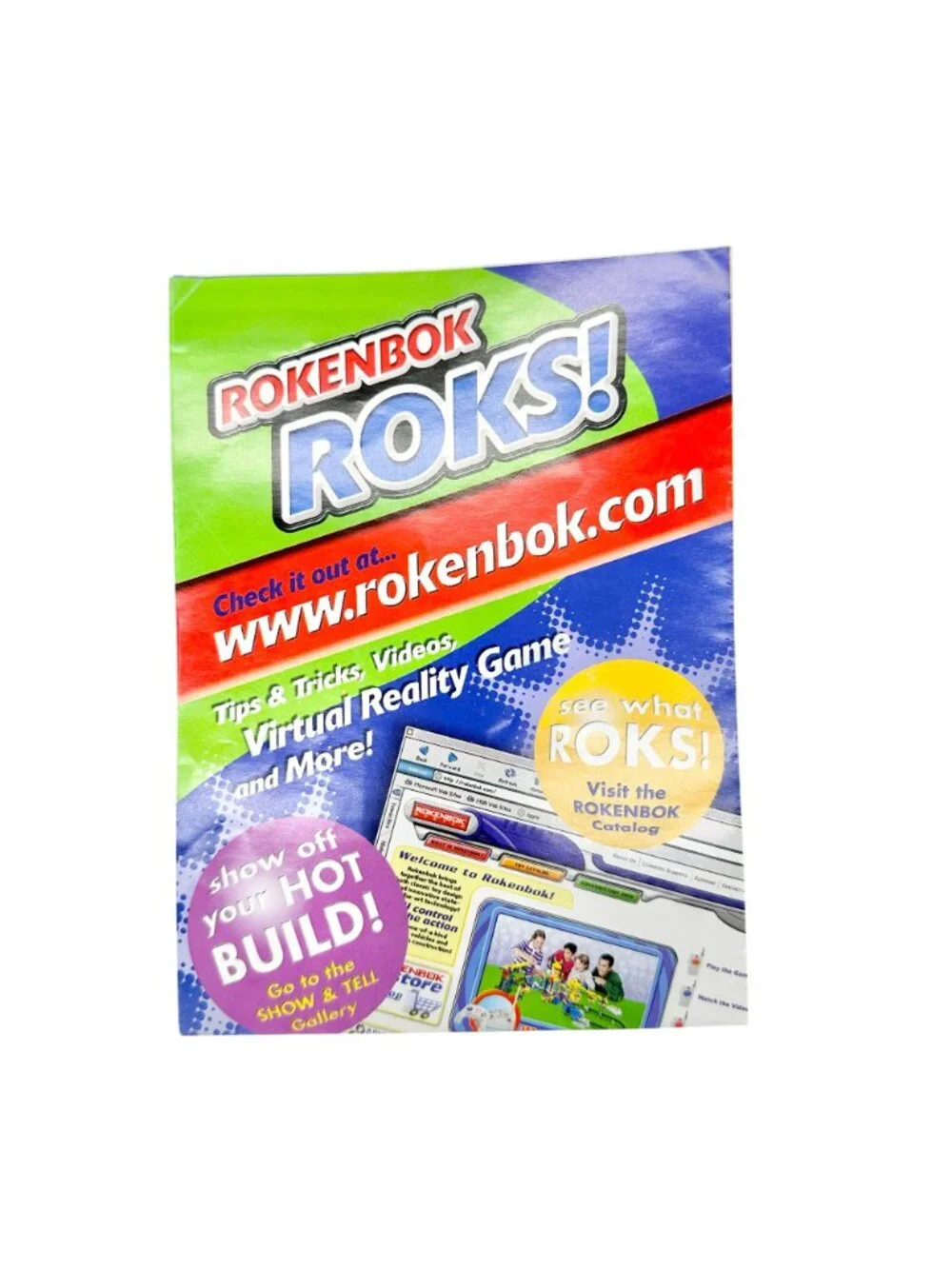 Rokenbok Night Shift Trailer B1210 Playset Manuals Accessories RC Construction